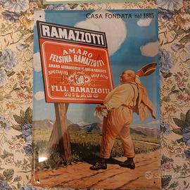 Insegna pubblicitare Amaro Ramazzotti