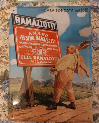 Insegna pubblicitare Amaro Ramazzotti