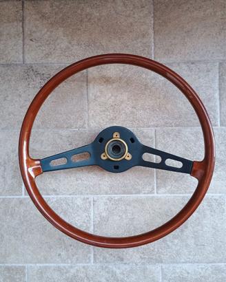 Volante vintage in legno 38 cm – Classic Mini Aust