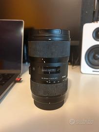 Lente Sigma 18-35 mm 1:1.8