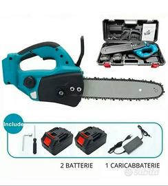 Motosega 12" con 2 batterie 108V