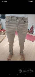 Pantaloni uomo Ovs slim color sabbia, nuovi, L