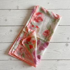 Foulard fantasia floreale vintage