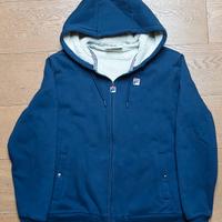 FELPA PILE ORSETTO FILA CON CAPPUCCIO 