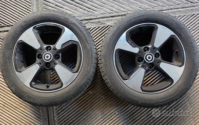 Cerchi in lega posteriori da 15 Smart 453