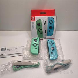 Joy-Con Nintendo Switch Nero Verde e Azzurro