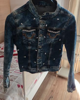 giubbino di jeans da bimba tg. L