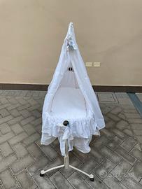 Culla antica neonato