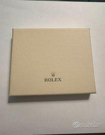 Portafoglio Rolex in pelle nuovo con scatola