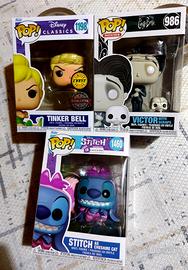 lotto disney funko pop x3