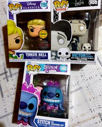 lotto disney funko pop x3