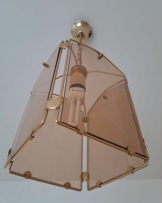 Lampadario cubo anni 70