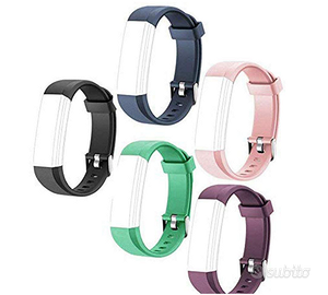 CaaWoo 5 Pezzi Polsini di Ricambio per Fitness Tra