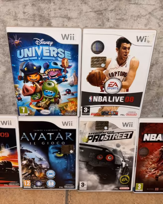 6 Giochi per Nintendo Wii