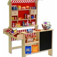 Banco mercato multicolore