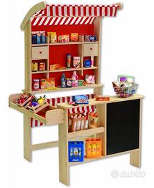 Banco mercato multicolore