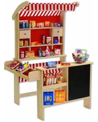 Banco mercato multicolore