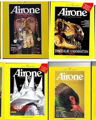 NUMERI VINTAGE DELLA RIVISTA AIRONE  ANNI '80 /'90
