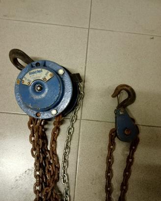 Paranco portata 500 kg