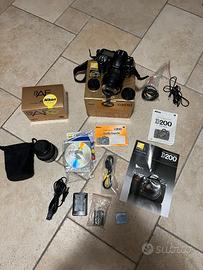 Kit Nikon D200 + accessori