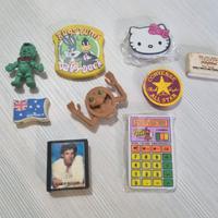 Lotto Gomme Gommine anni '80 '90 Personaggi Famosi