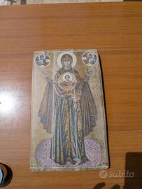 Quadro in legno - Madre di Dio Orante