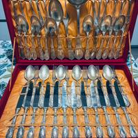 Servizio da 12 posate argento 800