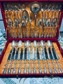 Servizio da 12 posate argento 800