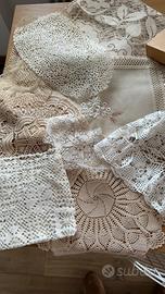 centrini vintage in pizzo e merletto