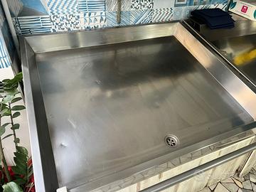 Banco pescheria -gastronomia inox