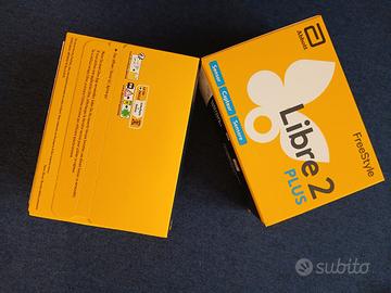 due sensori freestyle  libre 2 plus 