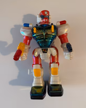 Robot Vintage Anni '90 a batteria con accessori