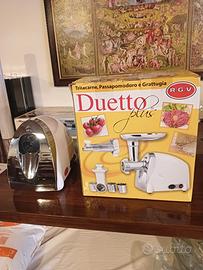 RGV Duetto Plus tritacarne grattugia passapomodoro