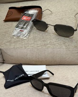 Occhiali da sole Ray-Ban e The Marc Jacobs