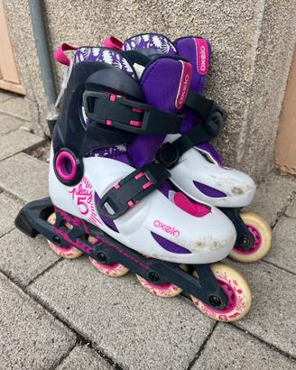 Pattini Rollerblade  bambina Oxelo decathlon