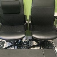 2 sedie ufficio girevoli