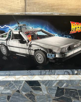 Lego icons 10300 Time machine RITORNO AL FUTURO