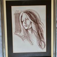 Quadro dipinto a mano d’epoca Andrea Vaccaro