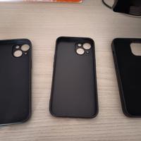 Cover iPhone 14 – 3 pezzi (silicone + grafiche)