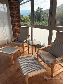 Set poltrone POANG - IKEA