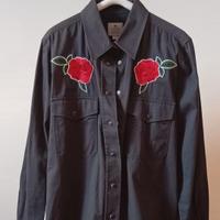 CAMICIA LACOSTE NERA