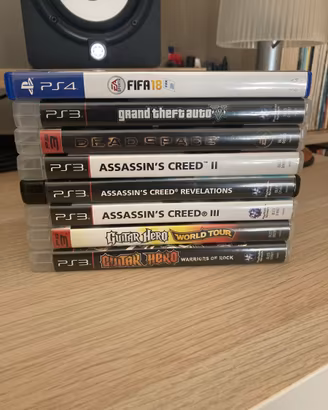 Lotto giochi PS4-PS3-PS2-PS1