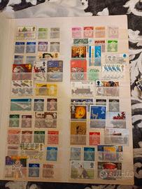 lotto n. 60 francobolli gran Bretagna 