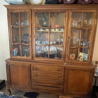 Credenza con alzata anni 50