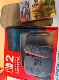 Nintendo switch 2+ gioco+borsa