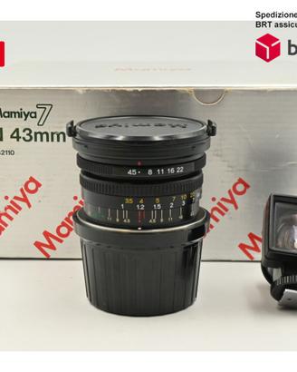 Mamiya N 43 F4.5 + mirino