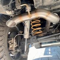 Scarico Sportivo inox Wrangler jk offroad