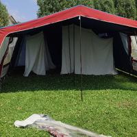 TENDA A CASETTA DA CAMPEGGIO STANZIALE