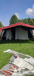 TENDA A CASETTA DA CAMPEGGIO STANZIALE