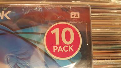 PACCO DA 10 DVD+R (RW) - TDK
